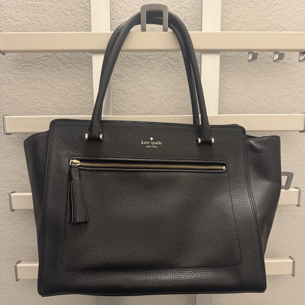 KATE SPADE Chester Street Allyn Large Black Tote Bag